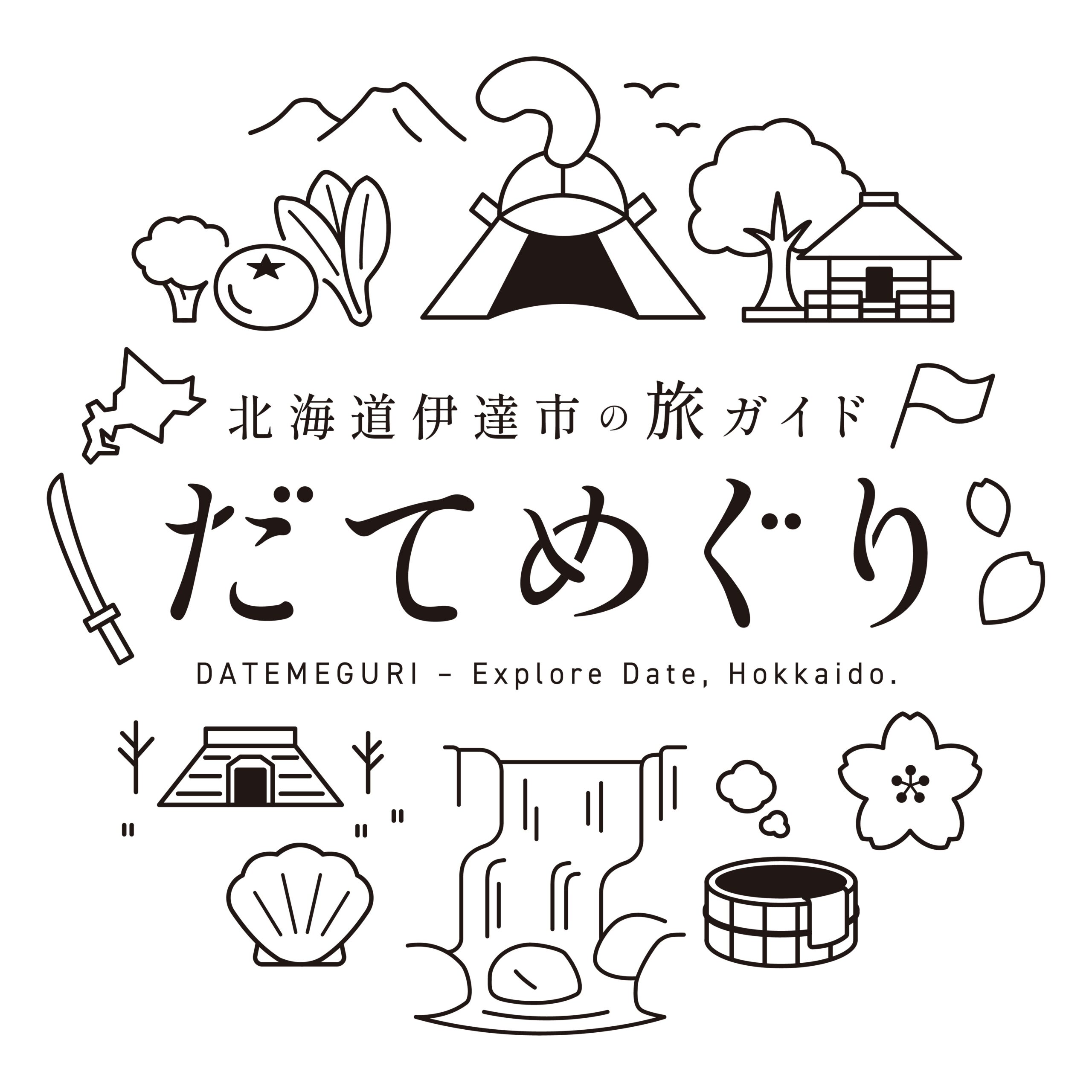 だてめぐりロゴ